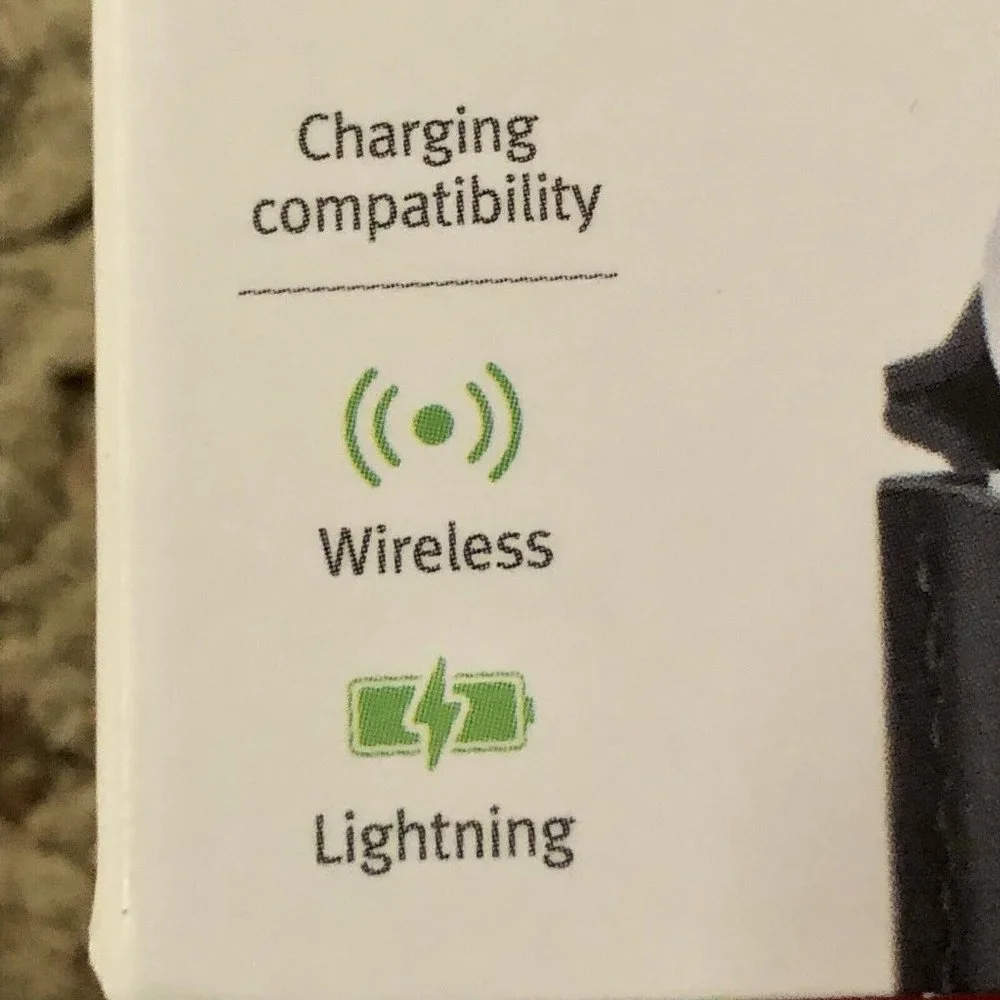 Twelve South AirSnap Leather Case for AirPods New Black Open Package - Picture 8 of 10